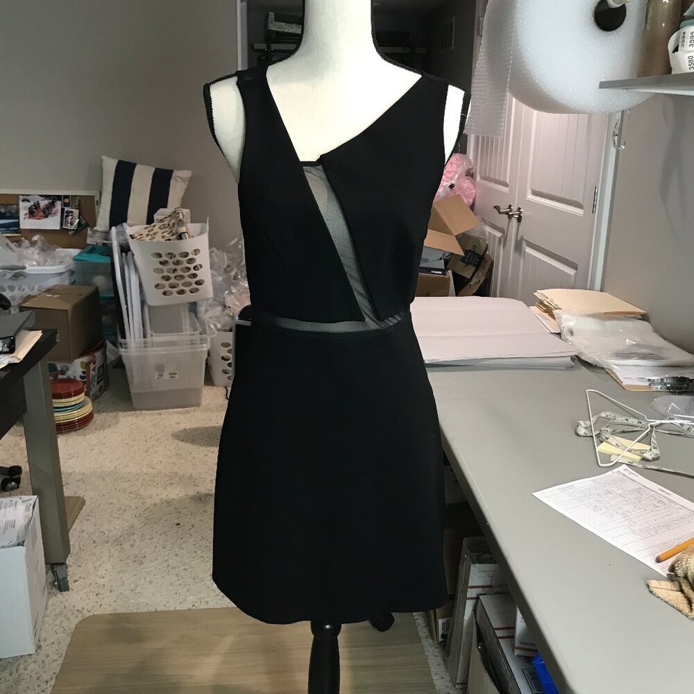 Women's Black Silence & Noise Knit Bodycon Dress Size M